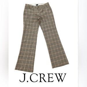 J. Crew - Houndstooth Plaid Trousers, Size 4